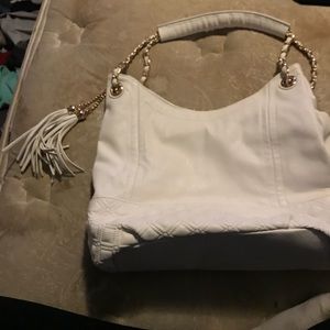 White purse